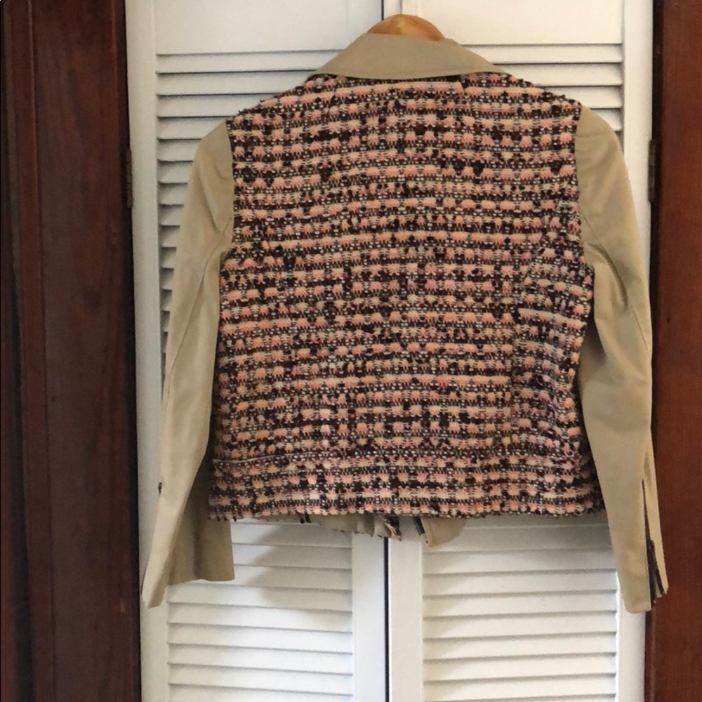 J Crew Collection Tweed Moto Jacket - Picture 5 of 6